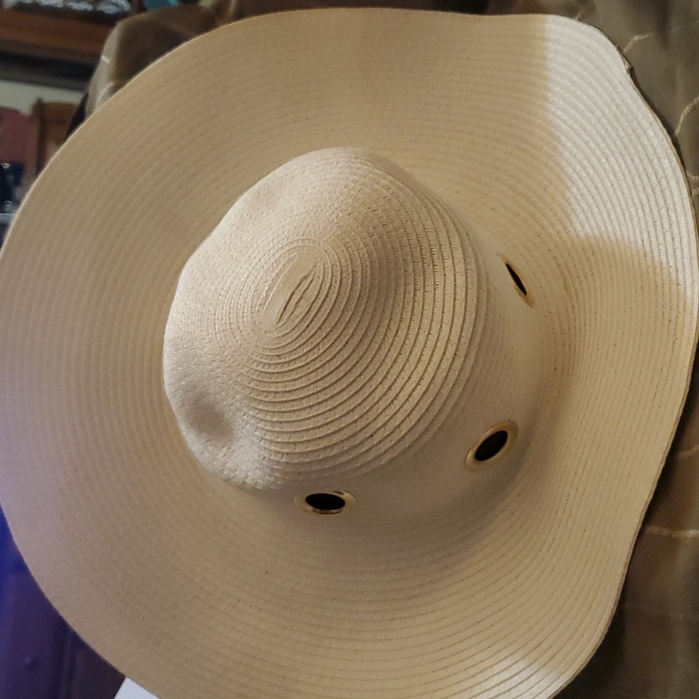 White summer hat